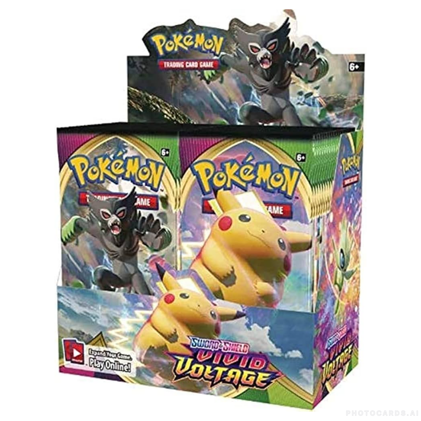 Pokemon Sword & Shield Vivid Voltage Booster Box - 36 Packs