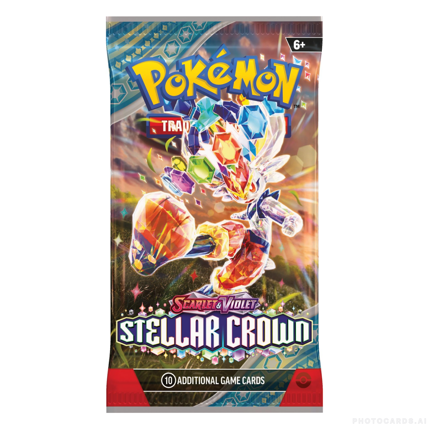 Pokémon TCG - Stellar Crown 1x booster pack