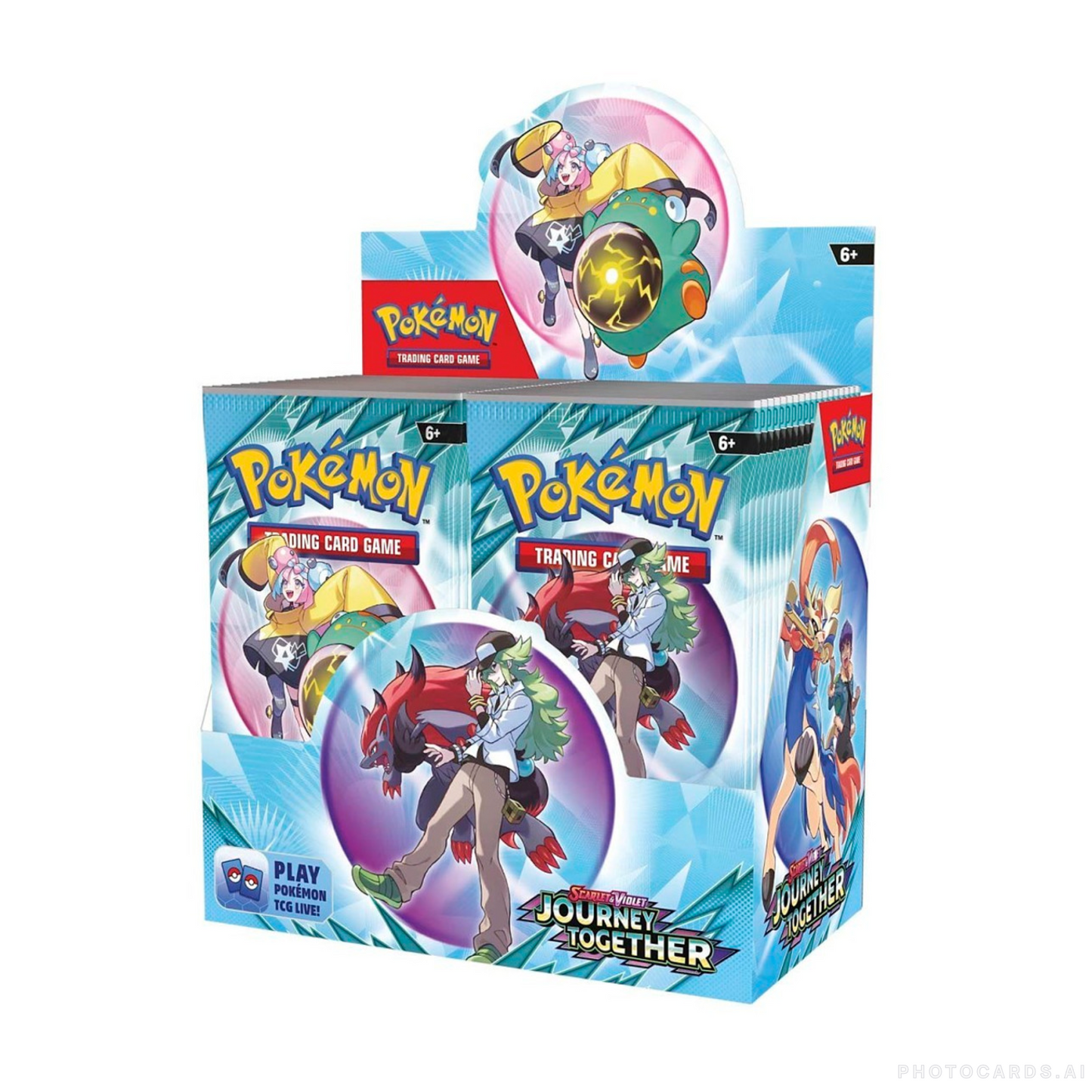 Pokemon TCG: Scarlet & Violet—Journey Together Enhanced Booster Display Box (36 Packs)