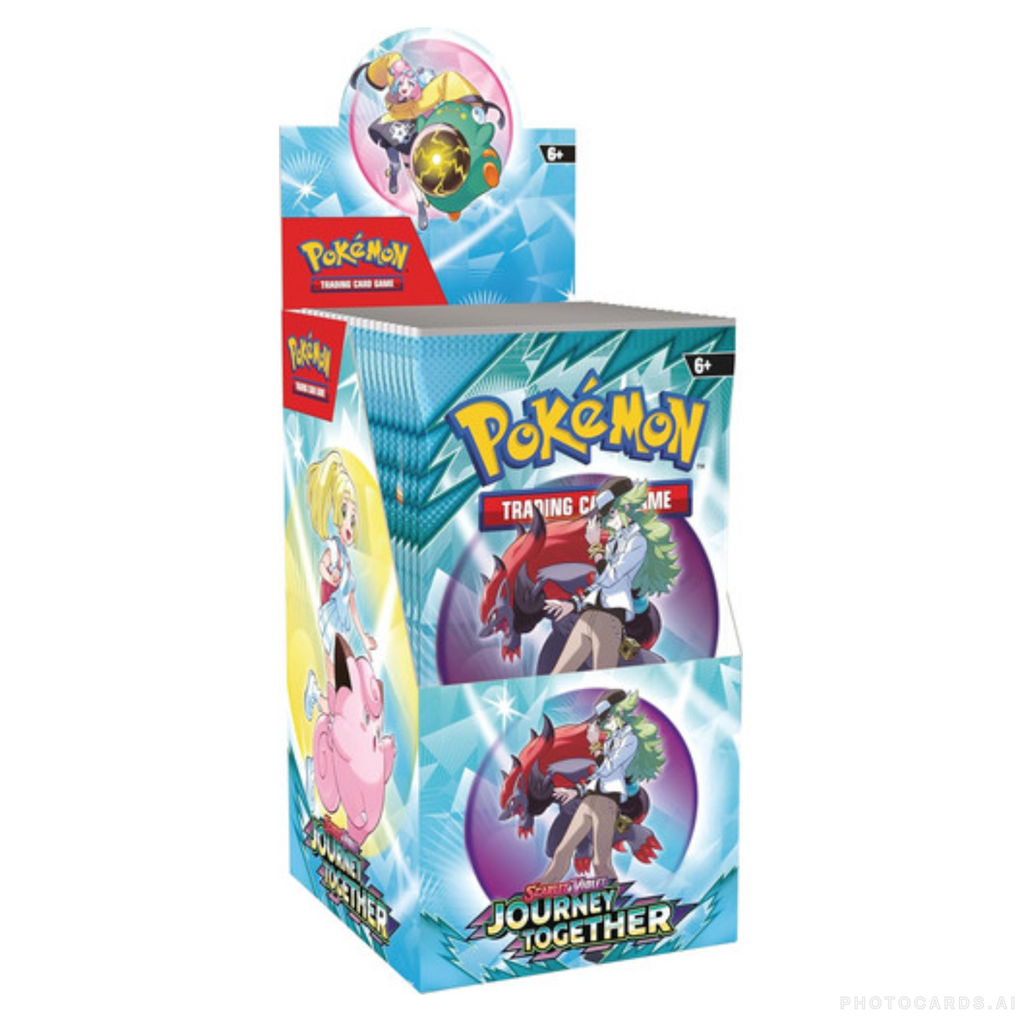 Pokémon TCG: Scarlet & Violet—Journey Together Booster Display (18 Booster Packs)