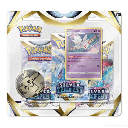 Silver Tempest: 3-Pack Blister Togetic/ Manaphy