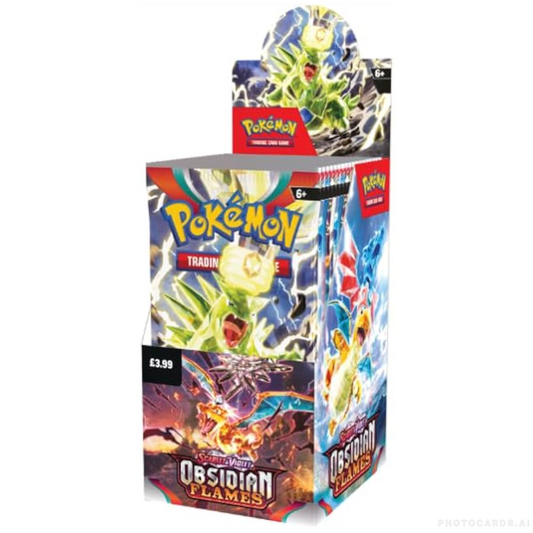 Pokémon TCG: S&V Obsidian Flames Booster Box - 18 Packets