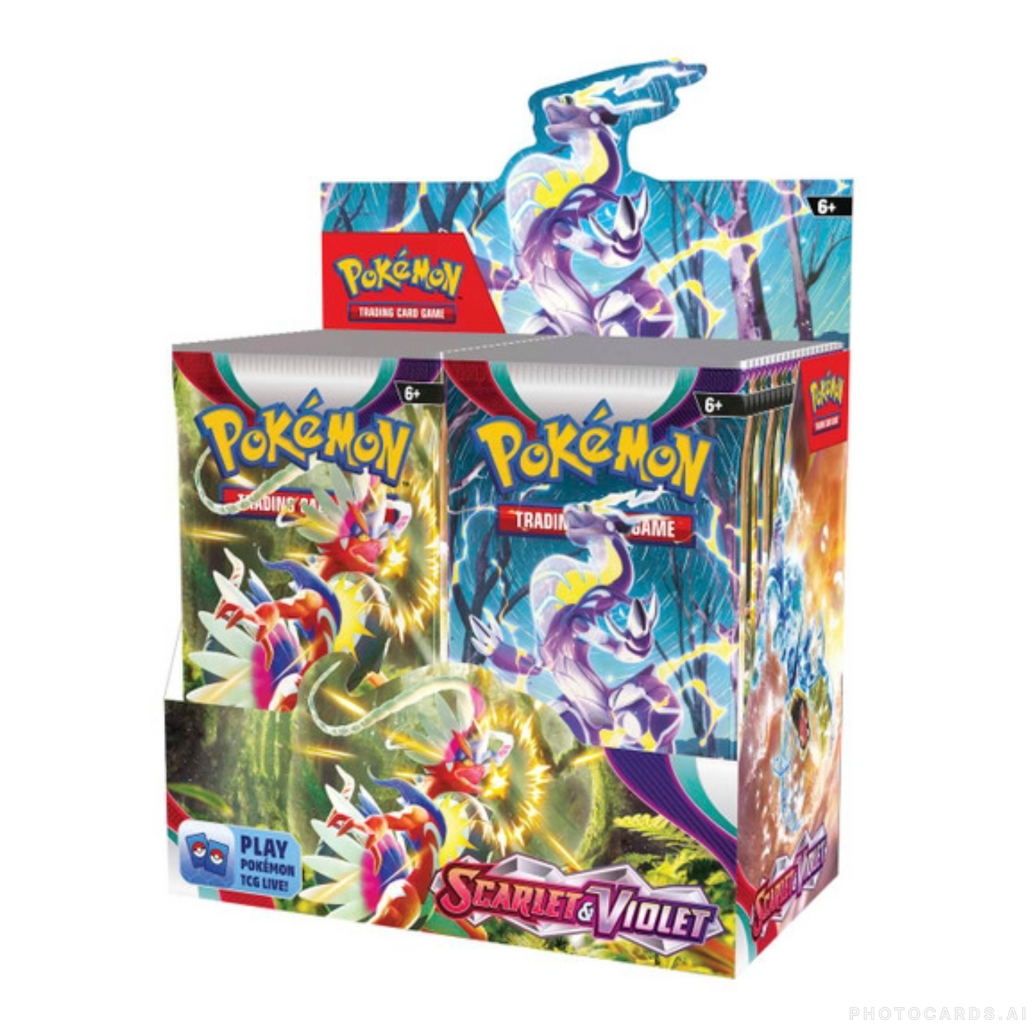 Pokémon TCG: Scarlet and Violet Booster Display Box (36 Booster Packs)